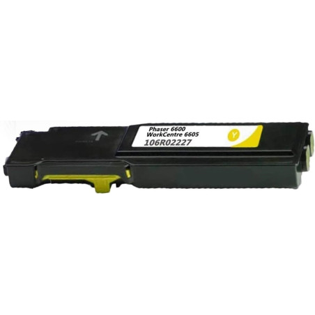 Toner Xerox Compatível Phaser 6600 / WorkCentre 6605 Amarelo