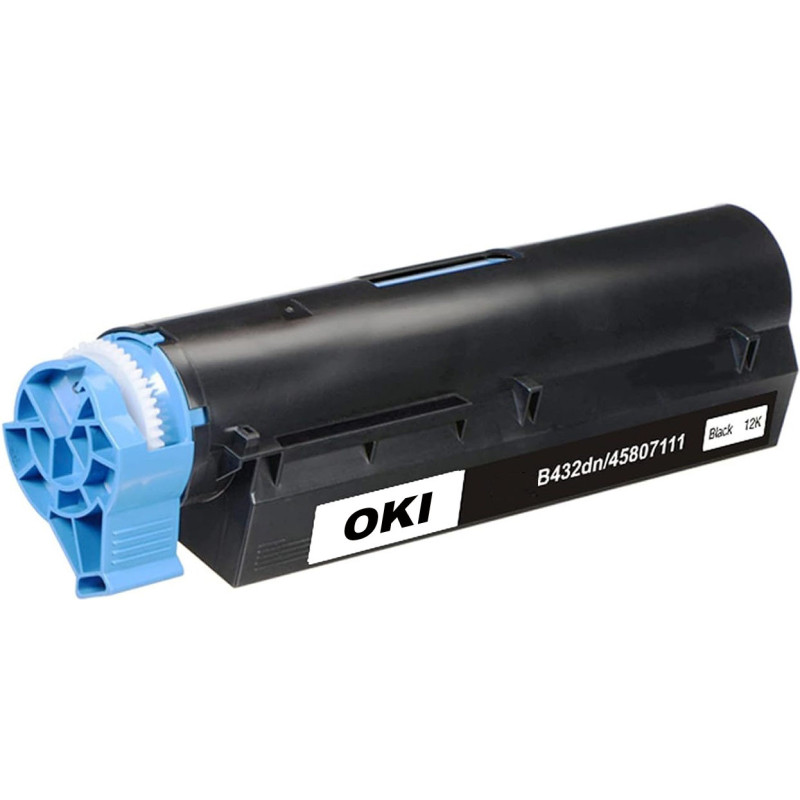 Toner OKI Compatível B432/B512/MB492/MB562 Preto
