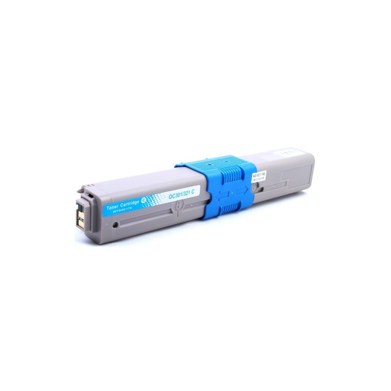 Toner OKI Compatível C301DN/C321DN/MC342DN Azul
