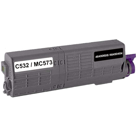 Toner OKI Compatível C532DN/C542DN/MC573DN/MC563DN Preto