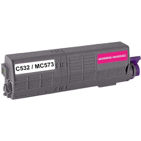 Toner OKI Compatível C532DN/C542DN/MC573DN/MC563DN Magenta