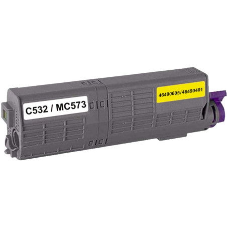 Toner OKI Compatível C532DN/C542DN/MC573DN/MC563DN Amarelo