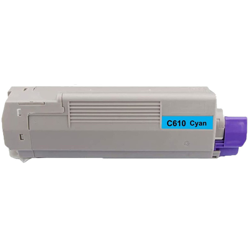 Toner OKI Compatível C610 Azul