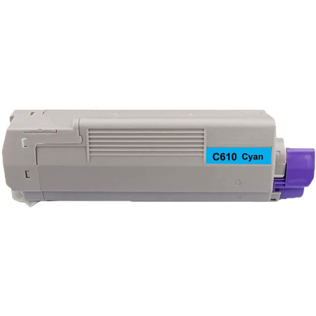 Toner OKI Compatível C610 Azul