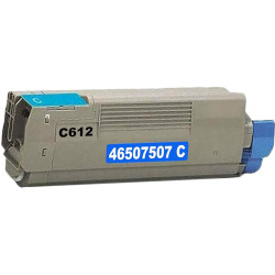 Toner OKI Compatível C612 Azul