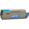 Toner OKI Compatível C612 Azul