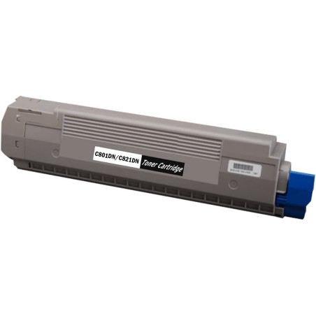 Toner OKI Compatível C801DN/C821DN Preto