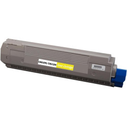 Toner OKI Compatível C801DN/C821DN Amarelo