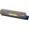 Toner OKI Compatível C801DN/C821DN Amarelo