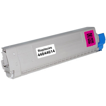 Toner OKI Compatível C822 Magenta