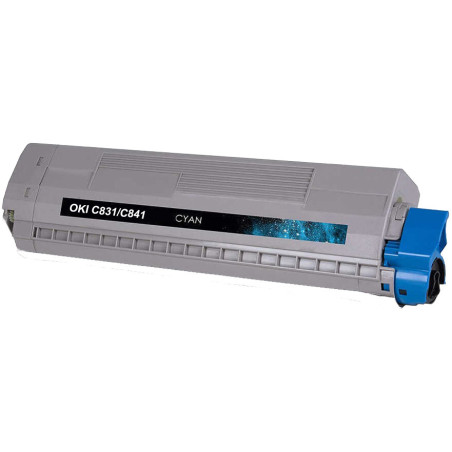 Toner OKI Compatível C831/C841 Azul