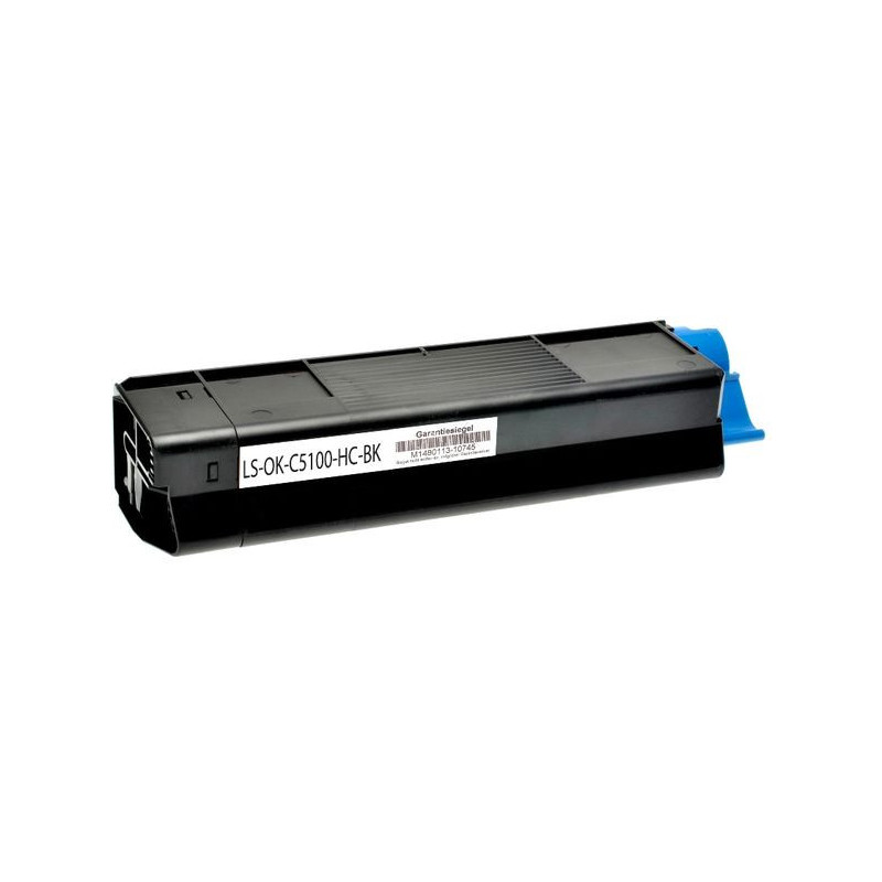 Toner OKI Reciclado C5100/C5200/C5400/C5250/C5450/C3100/C3200 Preto