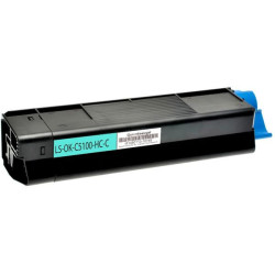 Toner OKI Reciclado C5100/C5200/C5400/C5250/C5450/C3100/C3200 Azul