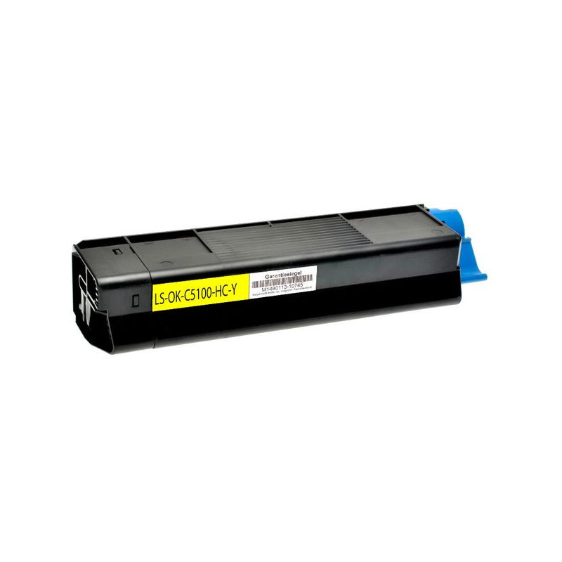 Toner OKI Reciclado C5100/C5200/C5400/C5250/C5450/C3100/C3200 Amarelo