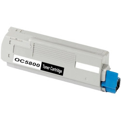 Toner OKI Reciclado C5800/C5900/C5550MFP Preto