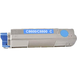 Toner OKI Compatível C8600/C8800 Azul