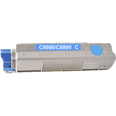 Toner OKI Compatível C8600/C8800 Azul