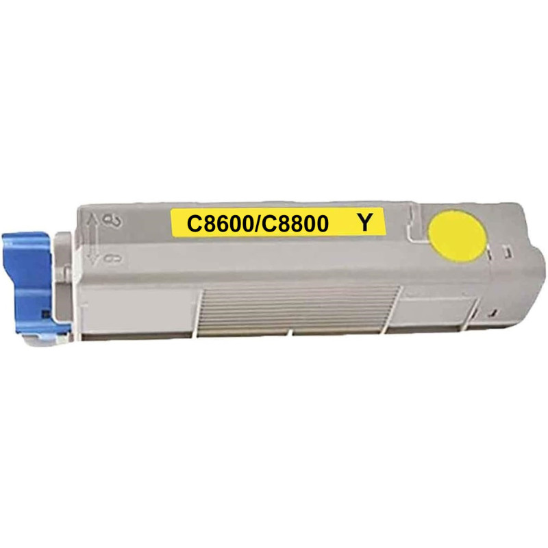 Toner OKI Compatível C8600/C8800 Amarelo