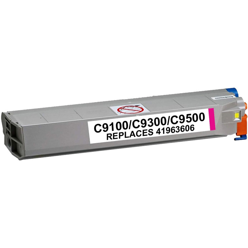 Toner OKI Compatível C9100/C9300/C9500 Magenta