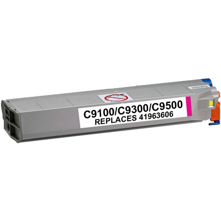 Toner OKI Compatível C9100/C9300/C9500 Magenta