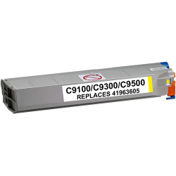 Toner OKI Compatível C9100/C9300/C9500 Amarelo