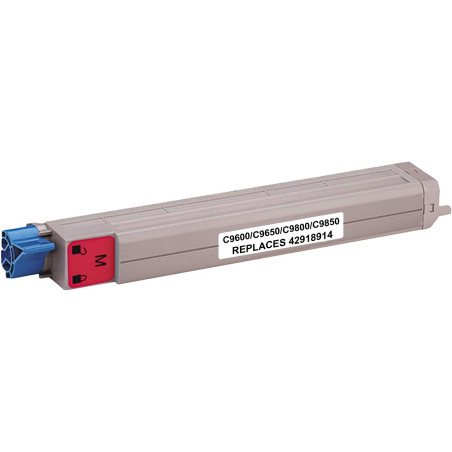 Toner OKI Compatível C9600/C9650/C9800/C9850 Magenta