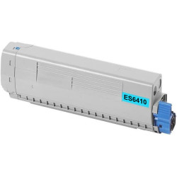 Toner OKI Compatível Executive ES6410 Azul
