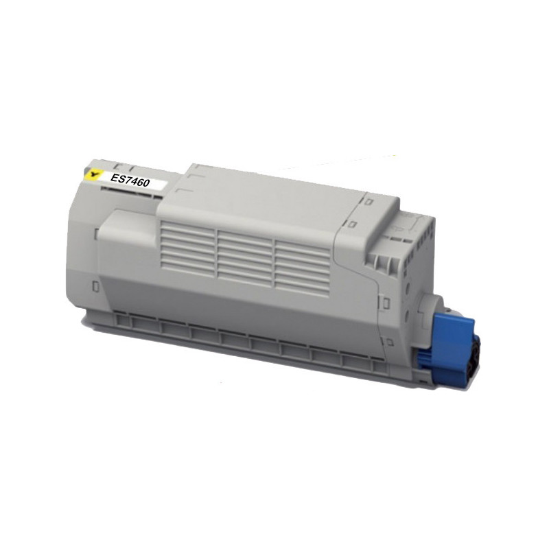 Toner OKI Compatível Executive ES7460/ES7470/ES7480 Amarelo