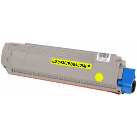 Toner OKI Compatível Executive ES8430/ES8460MFP Amarelo