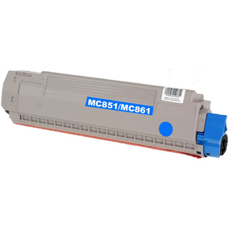 Toner OKI Compatível MC851/MC861 Azul