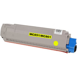 Toner OKI Compatível MC851/MC861 Amarelo