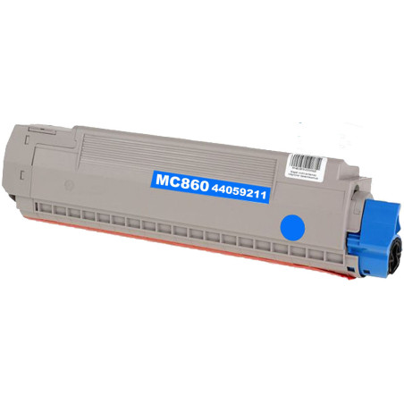Toner OKI Compatível MC860 Azul