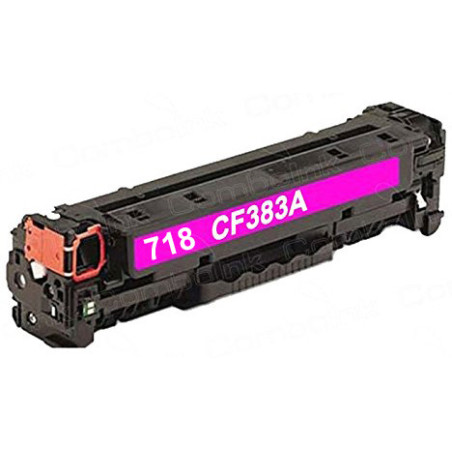 Toner Canon Compatível 718 Magenta (CF383A)