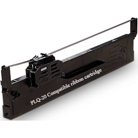Fita Matricial Epson Compatível PLQ20/PLQ22/PLQ30 Preta