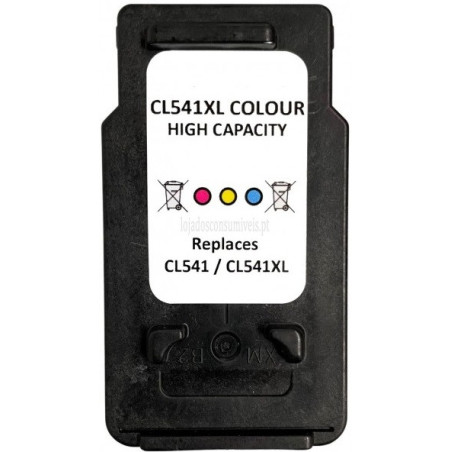 Tinteiro Canon Reciclado CL541XL Tricolor