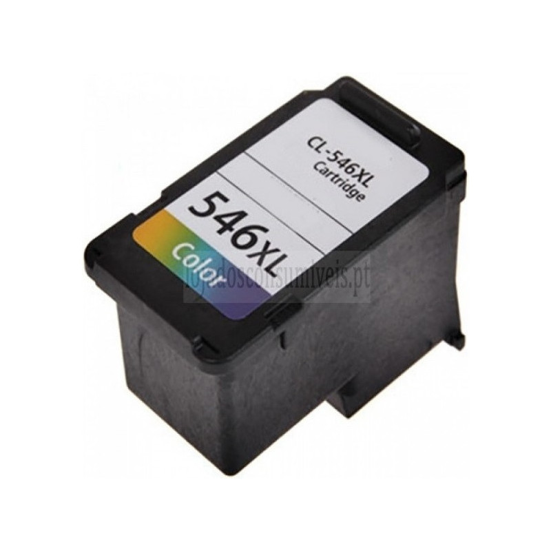 Tinteiro Canon Reciclado CL546XL Tricolor