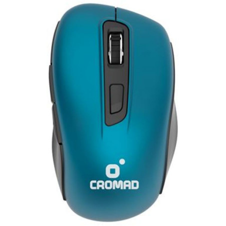Rato S/ Fios USB Cromad até 10 Metros de Alcance Azul