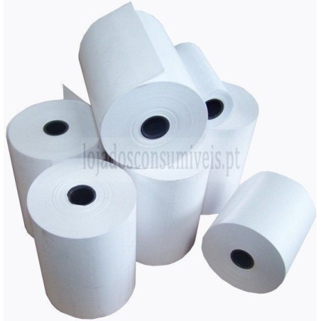 Rolos de Papel Térmico  80x60 - Pack 10