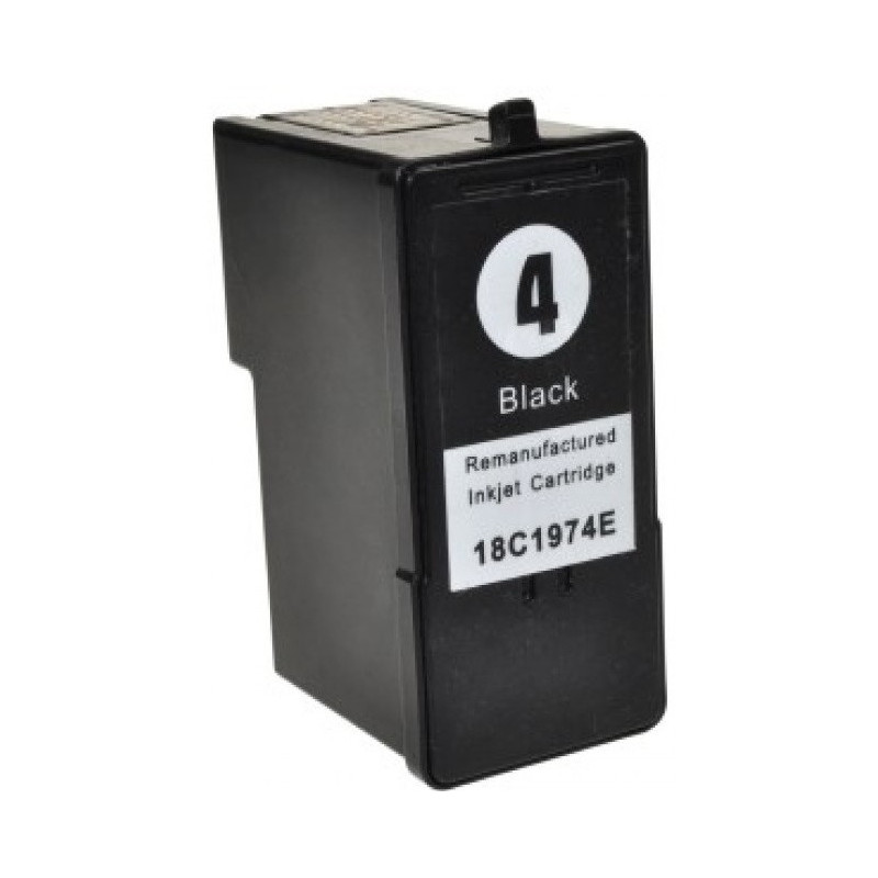 Tinteiro Lexmark Reciclado 4 (18C1974) Preto