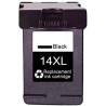 Tinteiro Lexmark Reciclado 14XL (18C2090E) Preto