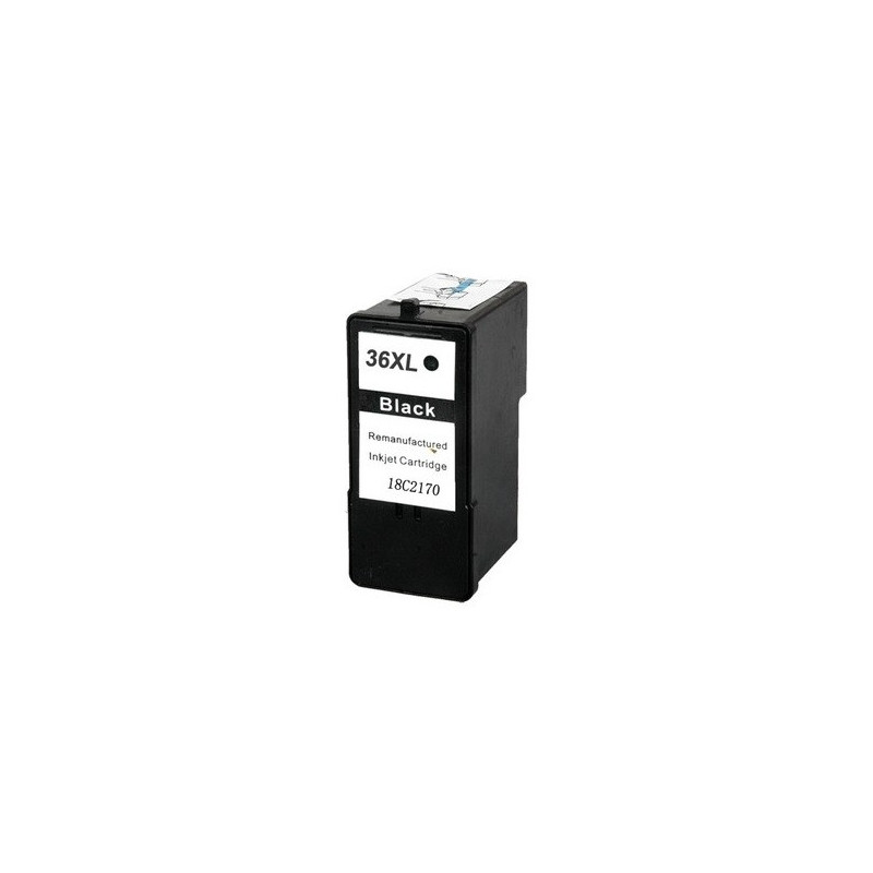 Tinteiro Lexmark Reciclado 36XL (18C2170E/18C2130E) Preto