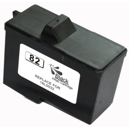 Tinteiro Lexmark Reciclado 82 (18L0032) Preto