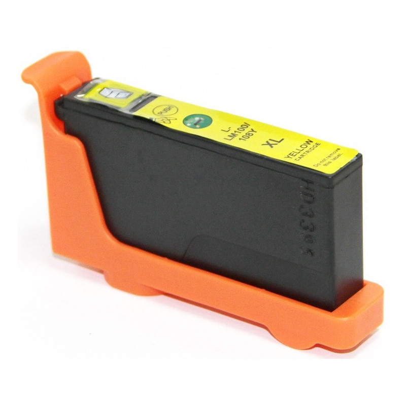 Tinteiro Lexmark Compatível 100XL (14N1071E/14N1095E/14N0902E/14N0922E) Amarelo