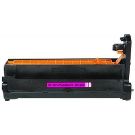 Tambor OKI Compatível C5100/C5200/C5400/C5250/C5450/C3100/C3200 Magenta