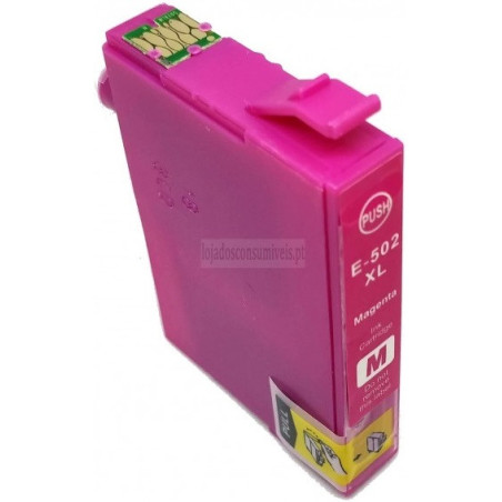 Tinteiro Epson Compatível 502XL (T02W3/T02V3) Magenta
