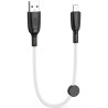 Cabo Lightning a USB-A XO NB247  – Carregamento Rápido – 6A – Branco