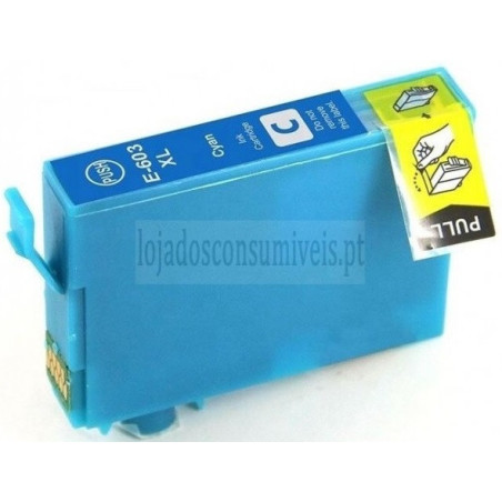 Tinteiro Epson Compatível 603XL (T03A2/T03U2) Azul