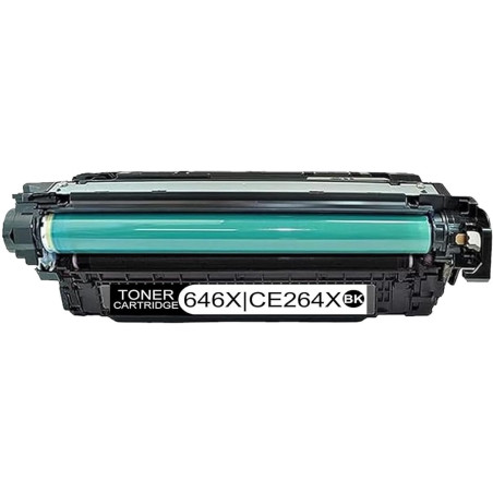 Toner HP Compatível Nº646X (CE264X) Preto