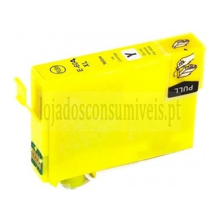 Tinteiro Epson Compatível 604XL (T10H4/T10G4) Amarelo