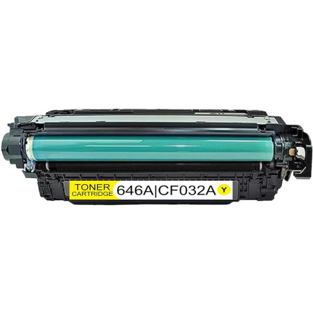 Toner HP Compatível Nº646A (CF032A) Amarelo